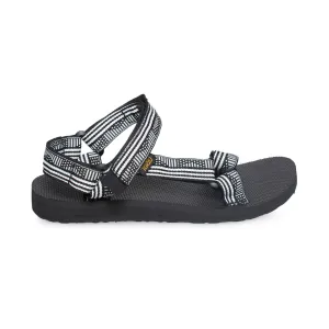 Teva Original Universal Campo Black / White Sandals